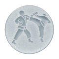 Emblém karate, pr. 25 mm, zlato