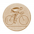 Emblém cyklistika, pr. 25 mm, zlato