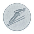 Emblém skoky na lyžích, pr. 25 mm, zlato