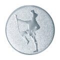 Emblém mažoretka, pr. 50 mm, zlato