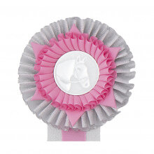 Kokarda třířadá RŮŽICE, průměr 13 cm