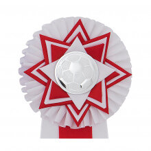 Kokarda třířadá RŮŽICE, průměr 13 cm