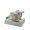 Luxusní trofej dělo, výška 11,5 cm, stříbrná/zlatá