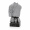 Trofej luxusní se symbolem karate, výška 19 cm, stříbrná/černá
