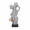 Trofej luxusní se symbolem golfu, výška 30 cm, stříbrná/zlatá