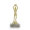 Figurka basketbal žena, 14,5 cm, zlatá, včetně podstavce