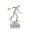 Figurka bowling muž, 14 cm, stříbro, včetně podstavce