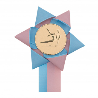 Kokarda dvouřadá VĚTRNÍK dvoubarevný, průměr 11 cm