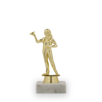 Figurka šipky žena, 12 cm, včetně podstavce