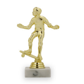 Figurka skateboardu muž 16 cm, včetně podstavce