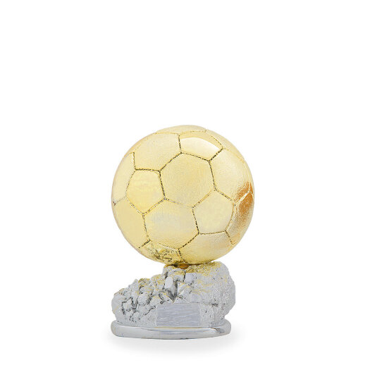 Trofej fotbal zlatý míč, výška 29cm