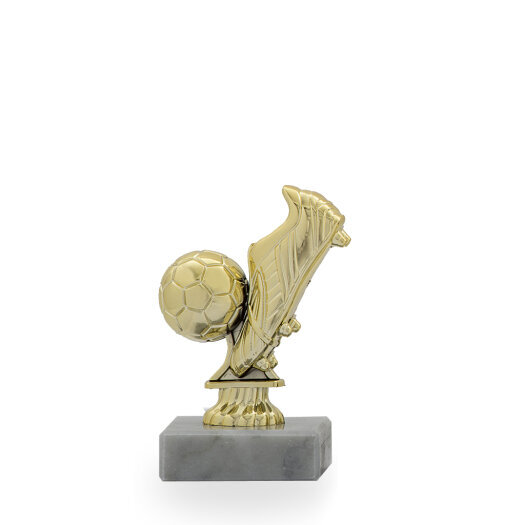 Figurka fotbal, výška 10 cm, zlatá