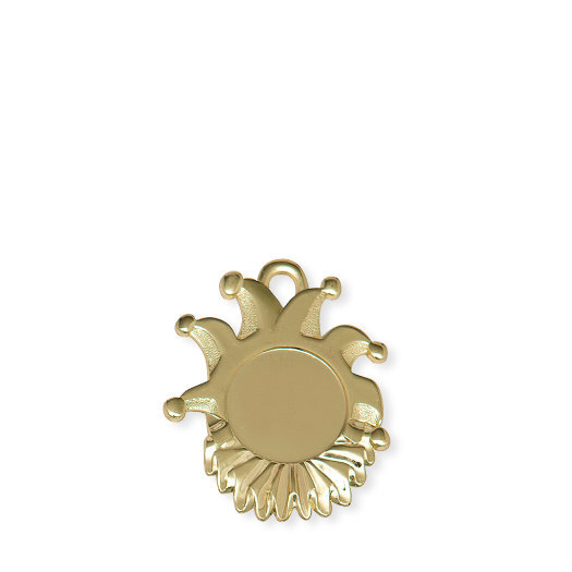 Medaile na emblém, 50x60 mm, zlatá