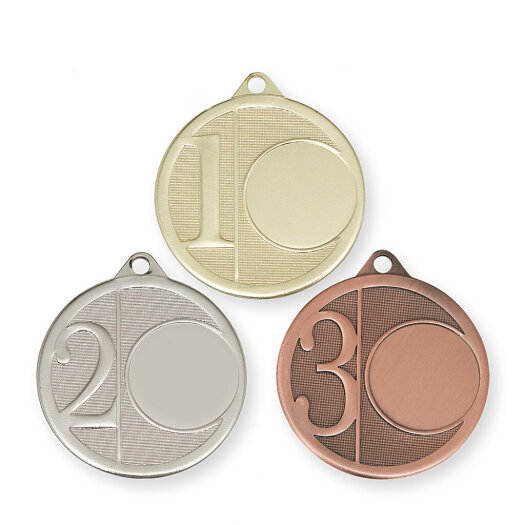 Medaile na emblém, 50 mm, zlatá