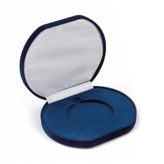 Etue na medaili pr. 70 mm, 140x120 mm, modrá