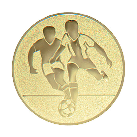 Emblém fotbal, pr. 50 mm, zlato