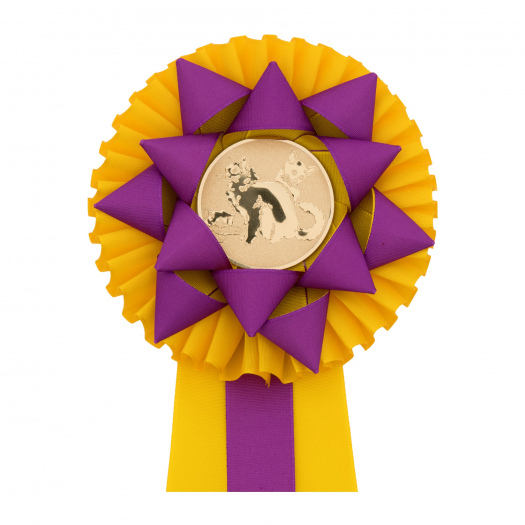 Kokarda třířadá VĚJÍŘ, průměr 13 cm