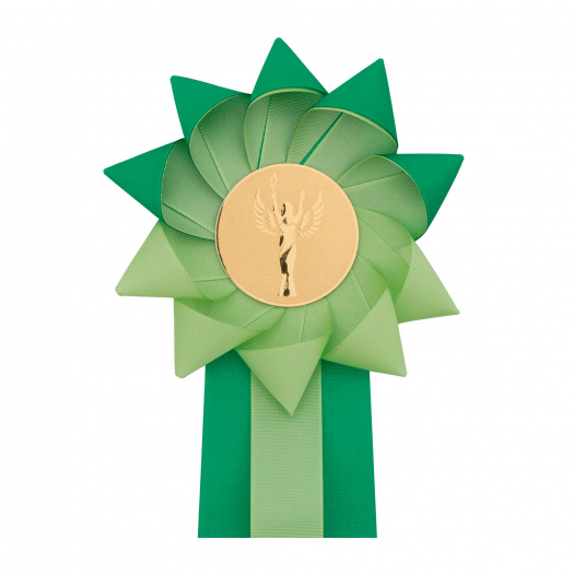 Kokarda jednořadá VĚJÍŘ, průměr 13 cm