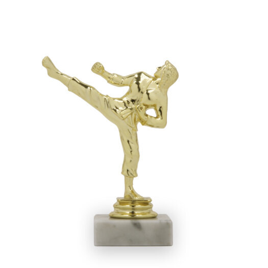 Figurka karate žena, 14 cm, včetně podstavce