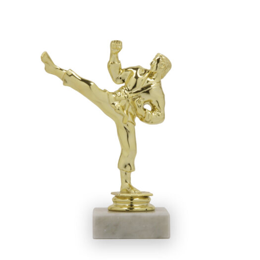 Figurka karate, muž, 14 cm, včetně podstavce